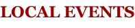 LOCAL EVENTS